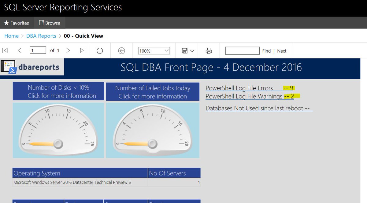 psdbareports's tweet image. A new release of code in the master branch. New Alerts gathering script, Errors in Log Files script and report and some fixes for issues