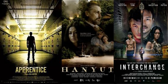 McYapandFries's tweet photo. On our latest #movie #podcast we review #ApprenticeMovie #Hanyut & #InterchangeFilm https://t.co/BkslBYeish https://t.co/ObpaWEUuvk