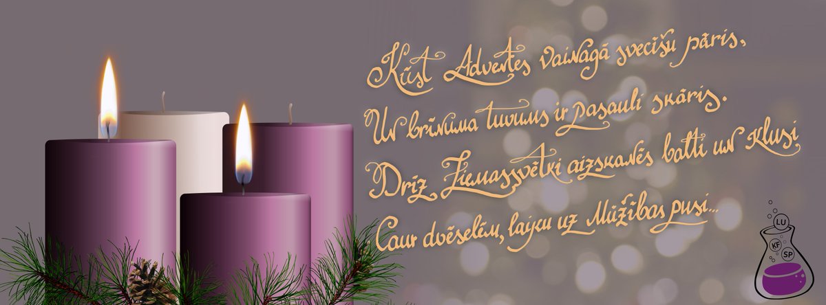 Sveiciens otrajā Adventē :)