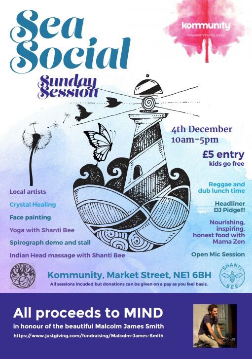 We support these guys and reckon you should take a ponder along after your lunch! <a href="/kommunityncl/">arts+culture for everybody (2016-2018)</a> @Barsinnewcastle #sundaycraftstalls #