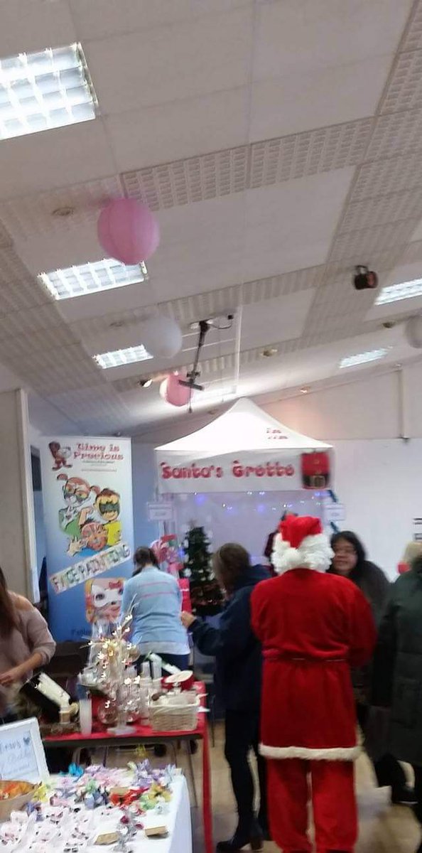 NicbBooks's tweet photo. All set up at the @tipcharity Christmas Fayre. Come and see me, and say Hi! to the Main Man! #christmas #shopping #charity #NicbBooks https://t.co/ABL13wsoZ3