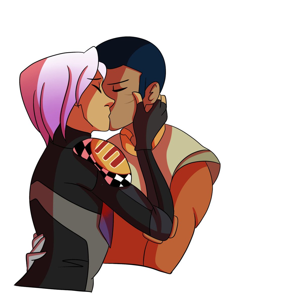 Rebel Transmission En Twitter Au Fan Art Of Sabine And Ezra By Artist 