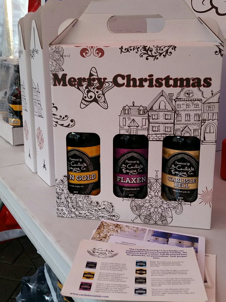 Really nice to think that people will be getting our beer as a present on Christmas day. So cool. #christmas <a href="/DiscoverCarlisl/">DiscoverCarlisle</a>