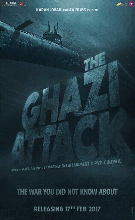 RanaDaggubati's tweet image. Thank you for the overwhelming response for the first look of #TheGhaziAttack #Feb17th!!!