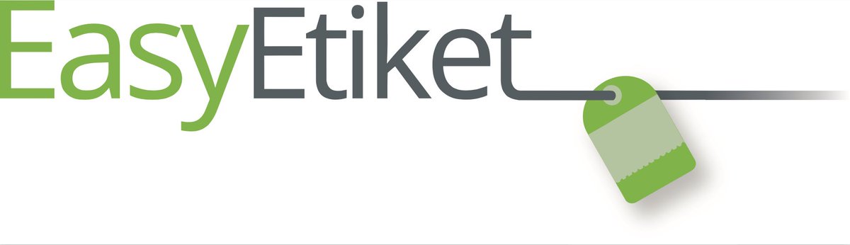 Nu eerst het vernieuwde Easyetiket logo presenteren. Wij zijn er trots op!
