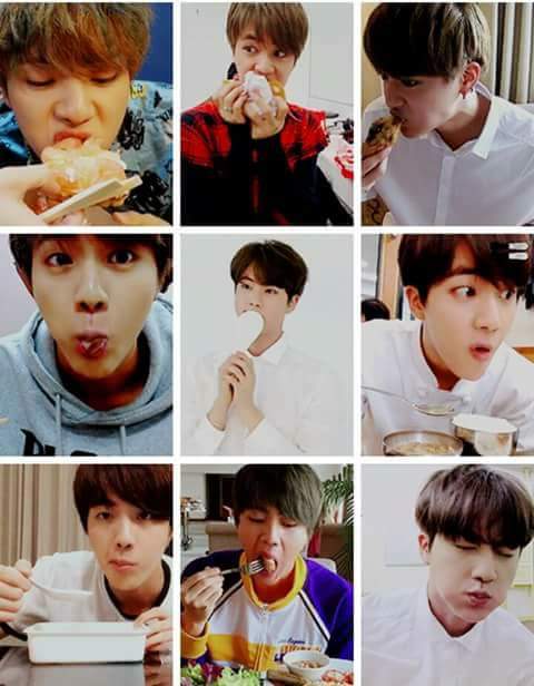 _chrysanths16's tweet photo. Let's appreciate EAT JIN because eating Seokjin is the cutest concept ever 💖☺ Happy Birthday 🎂 @BTS_twt  #HappyJinDay #AwakeWithJIN #EATJIN https://t.co/K3ESm2AtXV