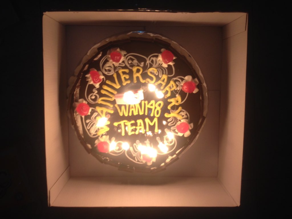 Hbd @Wani48_Team 
.
.
Udah gitu aja