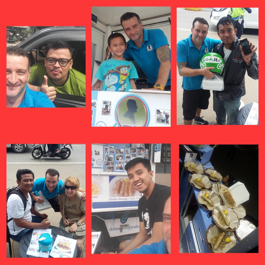 After 6 days no sale Mobil rusak I was surprised how many miz me.. Busy Saturday 😉super busy.Danke the "doMani'z"