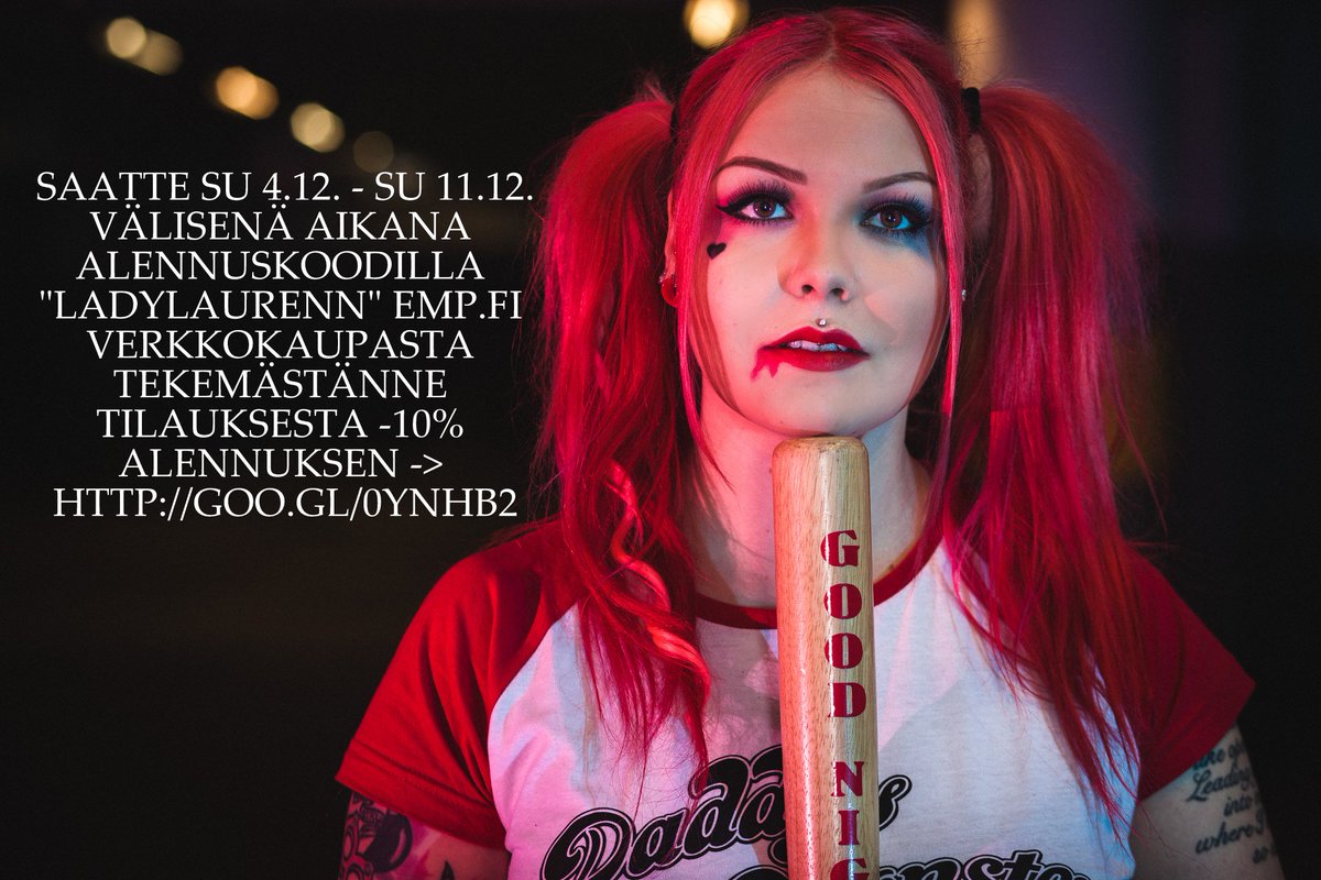 Laurenn1000's tweet photo. https://t.co/oDGnb7M4De
#emp #empfi #harleyquinn #SuicideSquad https://t.co/jaDuXVGNAh