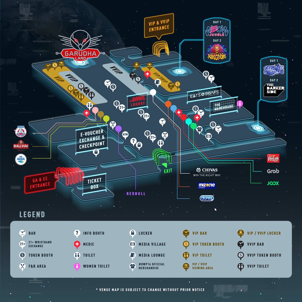 SeputarEvent's tweet photo. The venue map of @DWPfest Come early to the festival and explore the entire venue to experience #DW16 😍 https://t.co/Tlo54uCQKM
