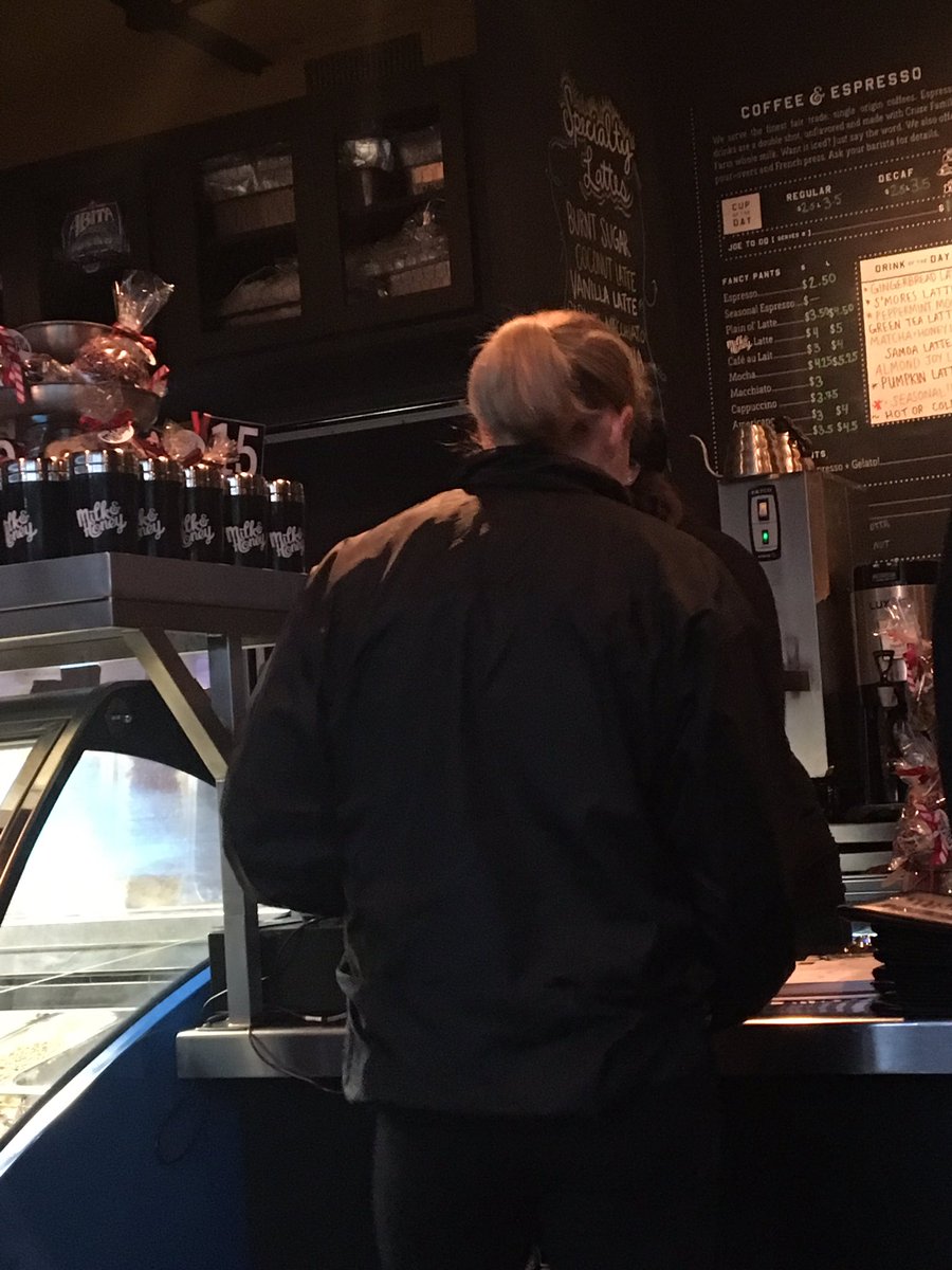 ChiefFletcher's tweet photo. This is about-to-be Lt. Williams buying breakfast for a cold, wet, hungry homeless neighbor.  Shhh.   She doesn't know I am telling y'all... https://t.co/6k8SmkOfuj
