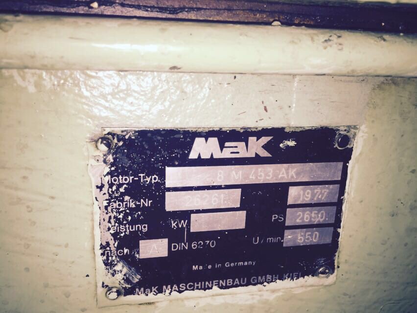 kscegetek's tweet photo. Sale, Mak 8M453 AK complete engine https://t.co/6kRlohPzrW