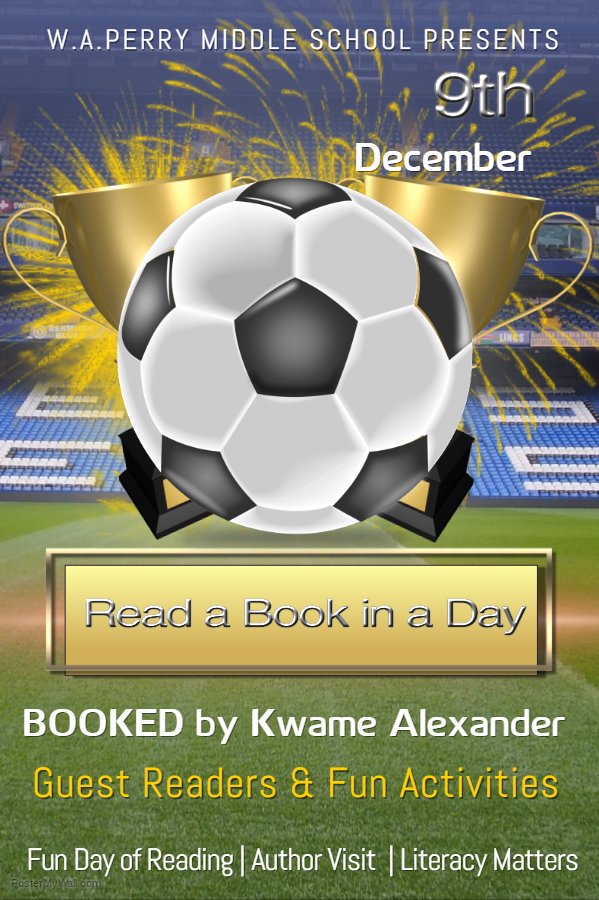 WAPerryMS's tweet photo. Get Ready Eagles! It's going to be a day of reading & cool activities. #FaceInABook #Booked #Poetry #ReadEveryday #Literacy #WAPerryEagles https://t.co/1Fn5FqtXta