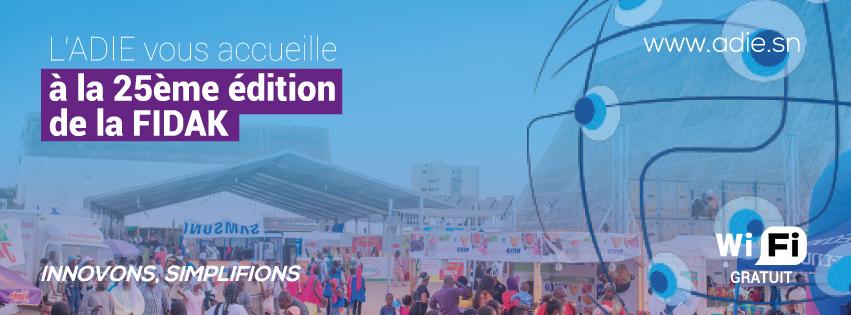 SN_Numerique's tweet image. #Fidak 2016: l&apos;ADIE partenaire. #Senegal