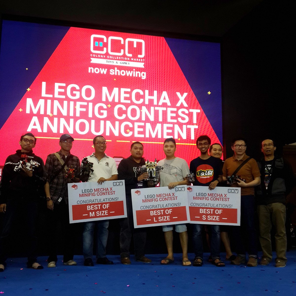 Colonycoid's tweet photo. Congratulations winners of Lego Mecha X Minifig Contest

#CCM #ColonyCollectionMarket #Lego https://t.co/7GOu6ZrEI0
