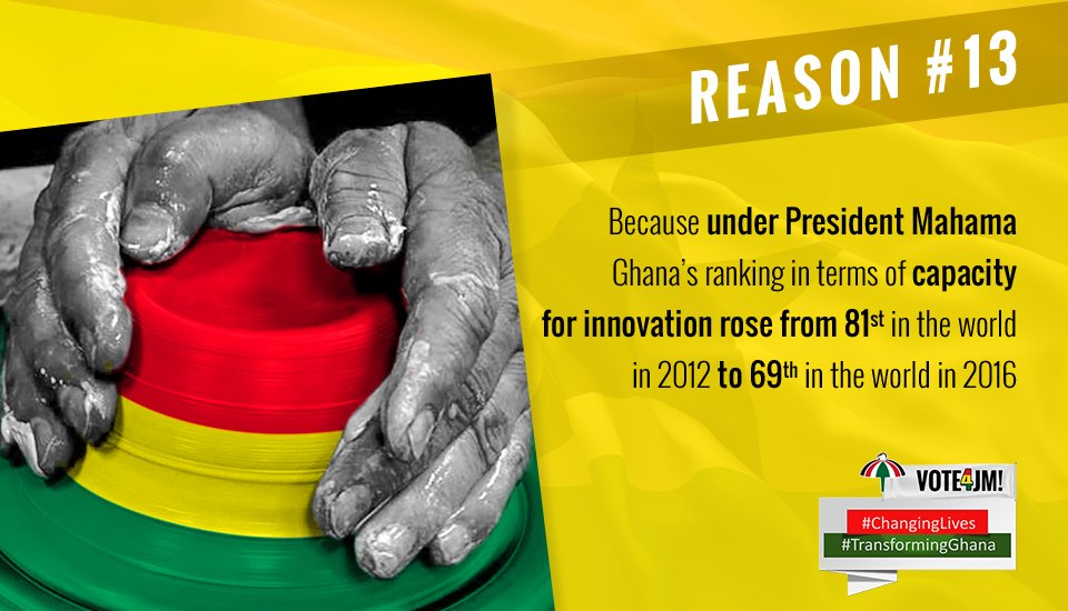 GoGhana2016's tweet photo. Together we can.
 Don't #vote for the promise of change, vote for the #Change that is already happening. #VoteJM3 #JMToaso https://t.co/xGIbQlOozZ