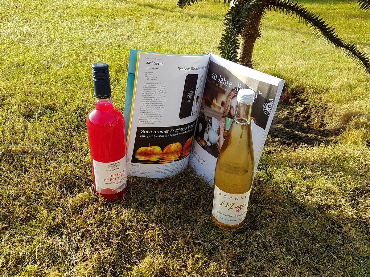 #saftoo - LUST AUF GUT - Wie die Zeit vergeht, schon halten wir die 2. Ausgabe in den Händen! Fein... <a href="/RonnyRyll/">Fläminger Genussland</a> fb.me/OhkaxF4b