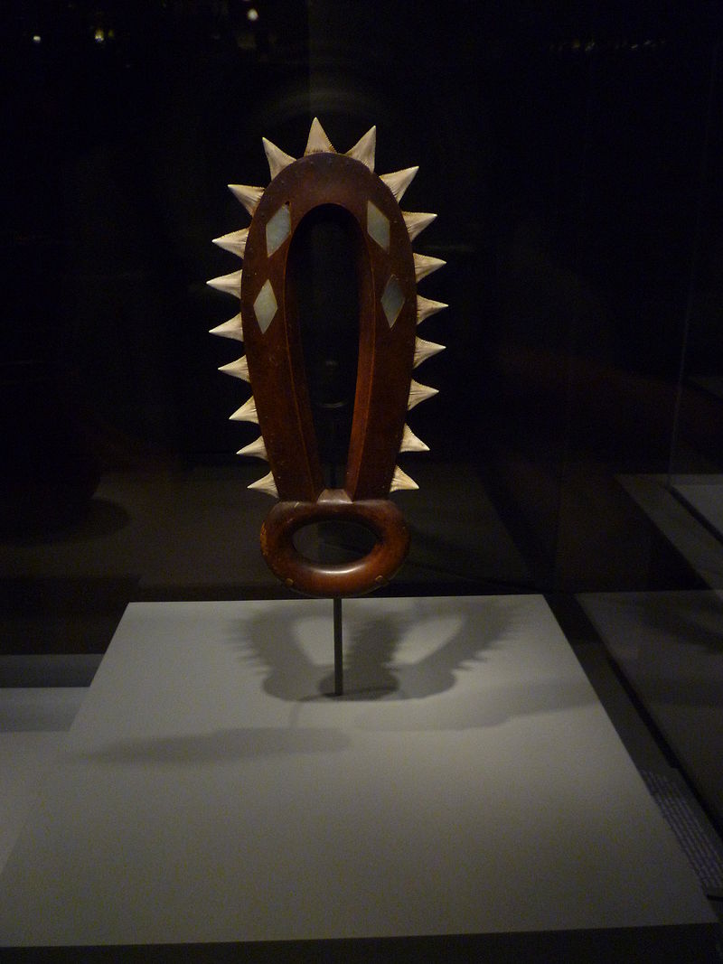 ハワイの伝統的な武器レイオマノ（レアもの美品） ハワイの伝統的な武器レイオマノ（レアもの美品） ハワイの伝統的な