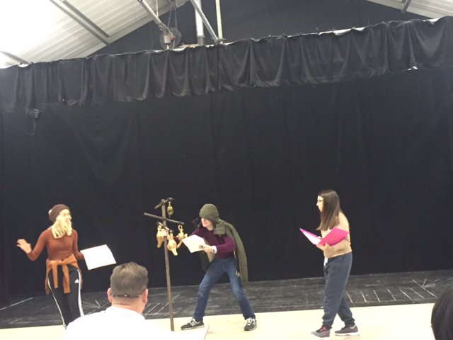 BarnstaplePanto's tweet photo. Christmas is coming &amp; that means only one thing in Theatre Land, PANTO IS HERE... Check our cast out in their rehearsal pics! #Panto https://t.co/WyDLSqI6D1