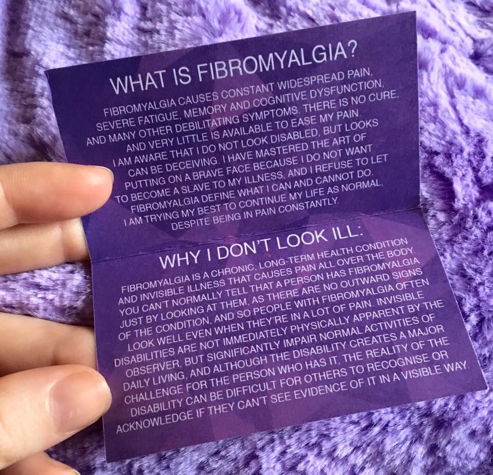 MyFibroAlgia's tweet photo. Here are our Fibromyalgia awareness cards! 

#Fibromyalgia #Awareness #ChronicPain #chronicillness #Fibro #fms https://t.co/SQc285ESCT
