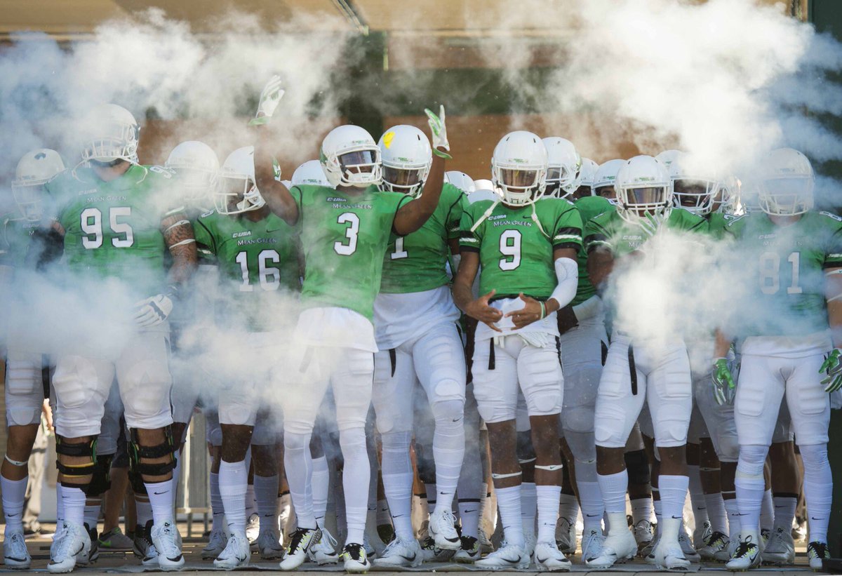 UNTAdvancement's tweet photo. BREAKING: After finishing 1-11 last season, @MeanGreenFB is heading to the @HODBowl vs Army! #NewDenton https://t.co/6h2Zt10llY