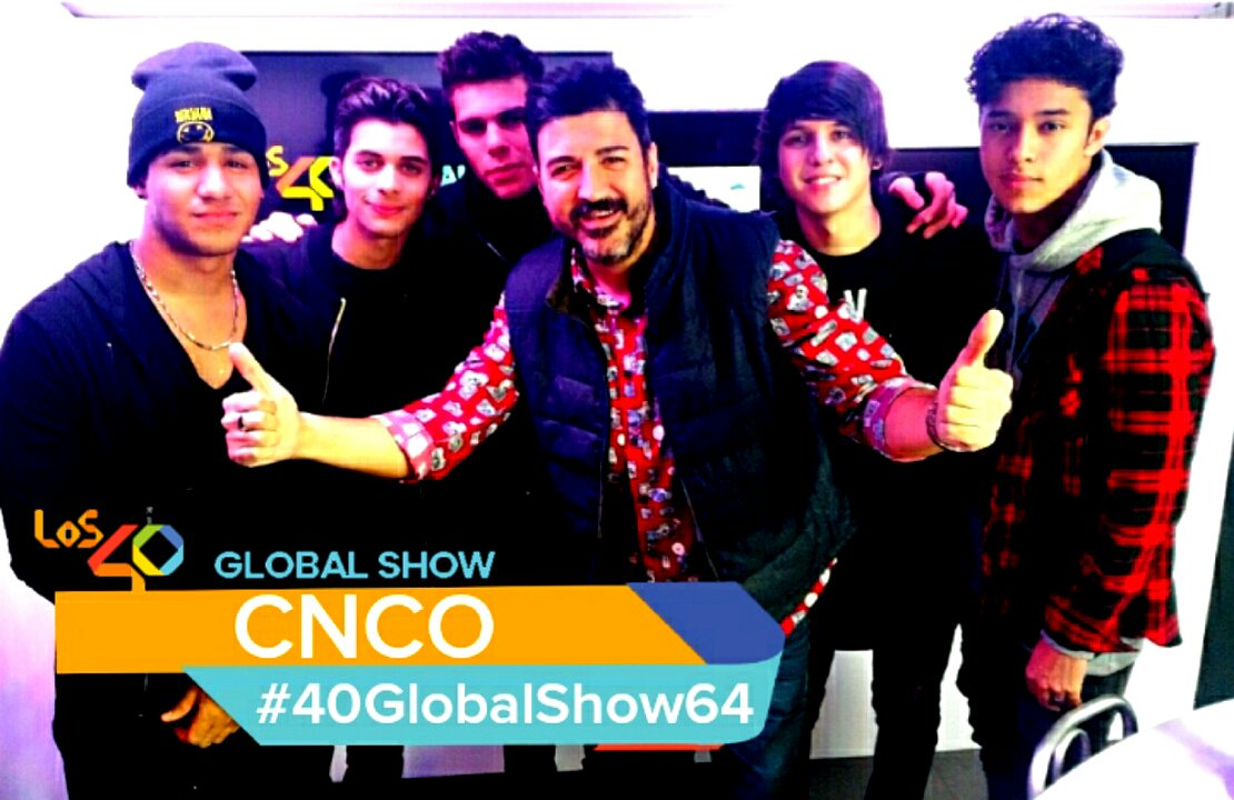 TonyAguilarOfi's tweet photo. La próxima semana volvemos en 12 países con #40GlobalShow64 y la visita de @CNCOmusic al estudio del show global de LOS40. https://t.co/SSZl27mbU4