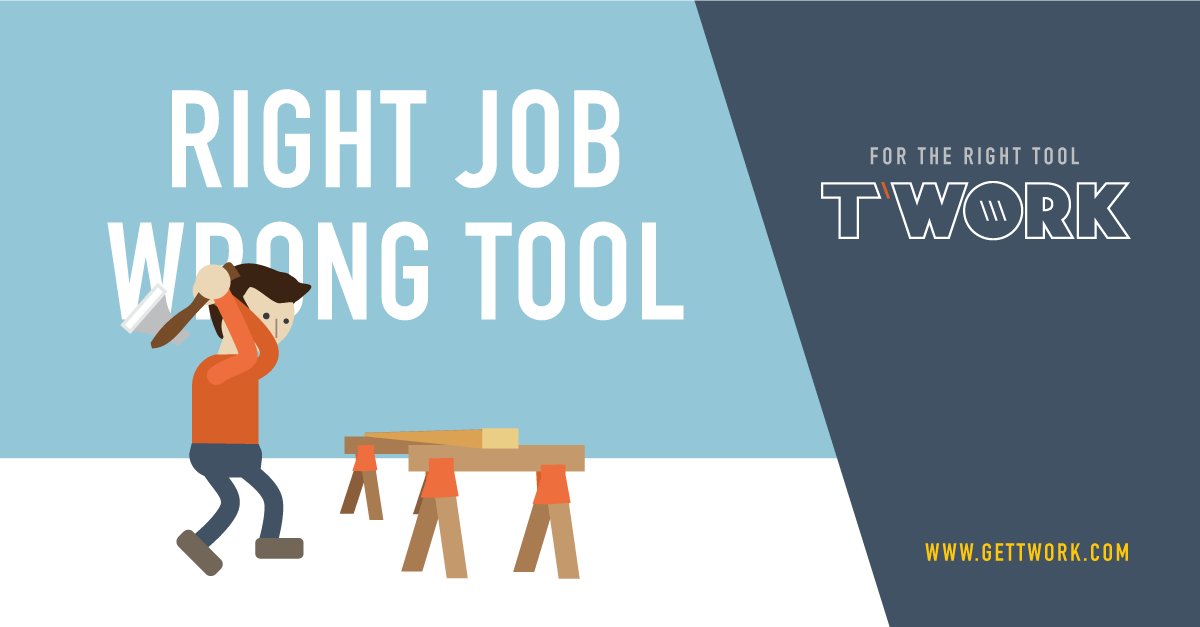 get_twork's tweet image. Did you know T&apos;Work gives you a &apos;Redbox Day&apos; w/ rented tool? Pick up at 8am Sat &amp;amp; return 8pm Sun, you&apos;re only charged for 1 day. #WhatADeal