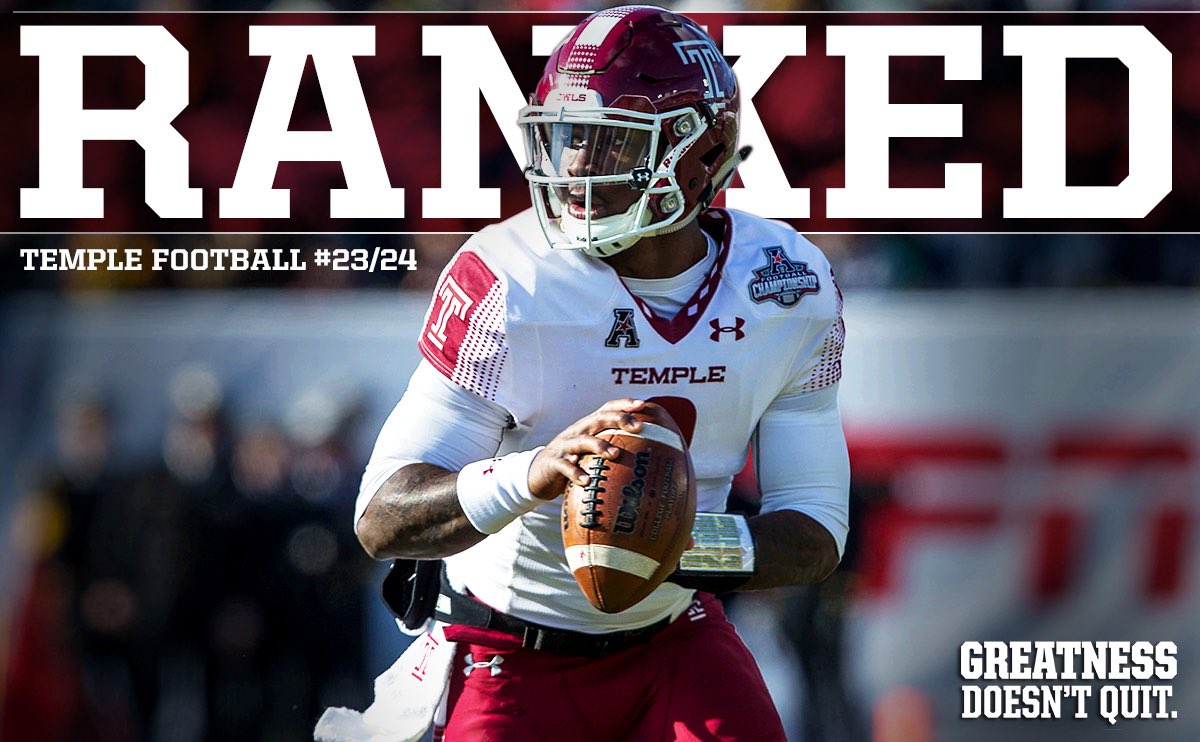 Temple Football tweet media