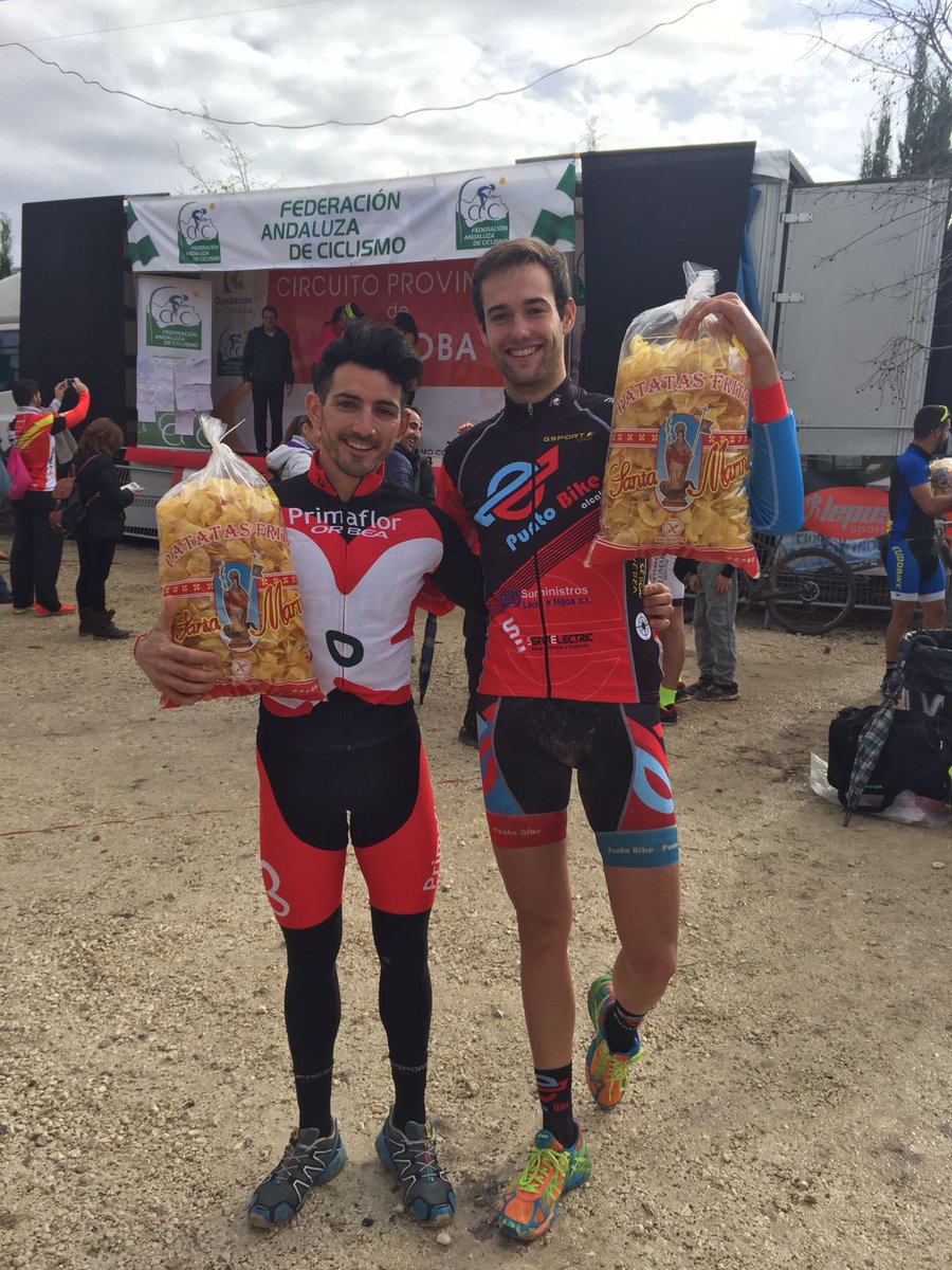 Sí los M40 dejaron el listón alto en ciclocross, el gran Javier Pozas no iba a ser menos en el rally de Córdoba. VICTORIA!! #btt #rally