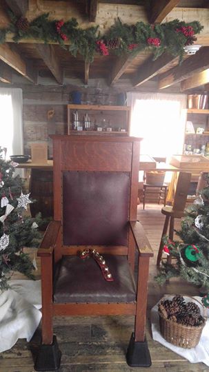 AugustaKSHistor's tweet photo. #SantaintheCabin #Dec15th #6p-8p #303State @AugustaKS 
#bringyourhomemadeornament #WearyourPJs #Christmasstories #oldfashionedtreat https://t.co/JMcQjJxRWa