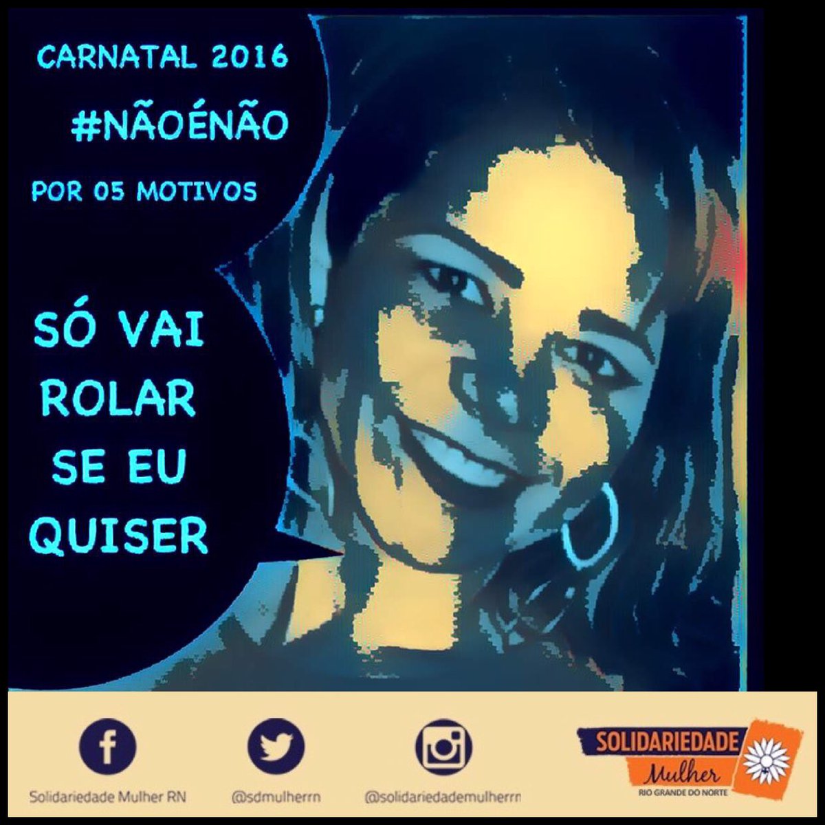 sdmulherrn's tweet photo. #Carnatal2016
#NãoÉNão
#SóVaiRolarSeEuQuiser
Respeito é bom e todo mundo gosta. https://t.co/IbzL3oHKw6