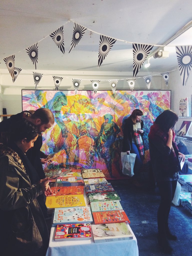 bordeause's tweet photo. @TheLIFLondon is a special kind of heaven. #LIF2016 #illustrationfair https://t.co/BFQOC4FWwL