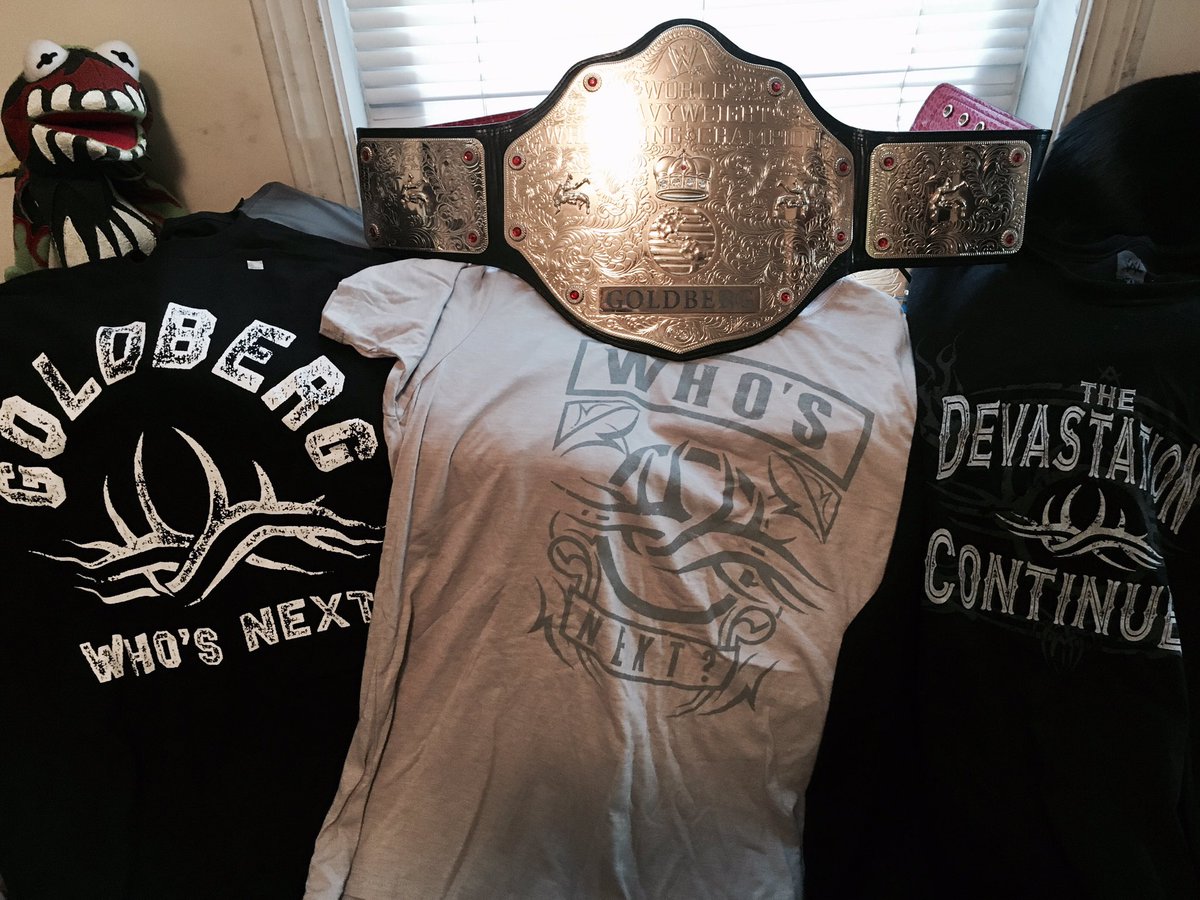 Goldberg's tweet image. Ur the man! RT @NewAgeInsiders: Merry Christmas to me, and a Happy New Spear to all 

@Goldberg #RAW