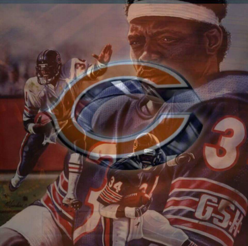 Mybears2's tweet photo. #GameDay #Sweetness #GOAT #RespectedForever #DaBears https://t.co/5bJZZgGODp