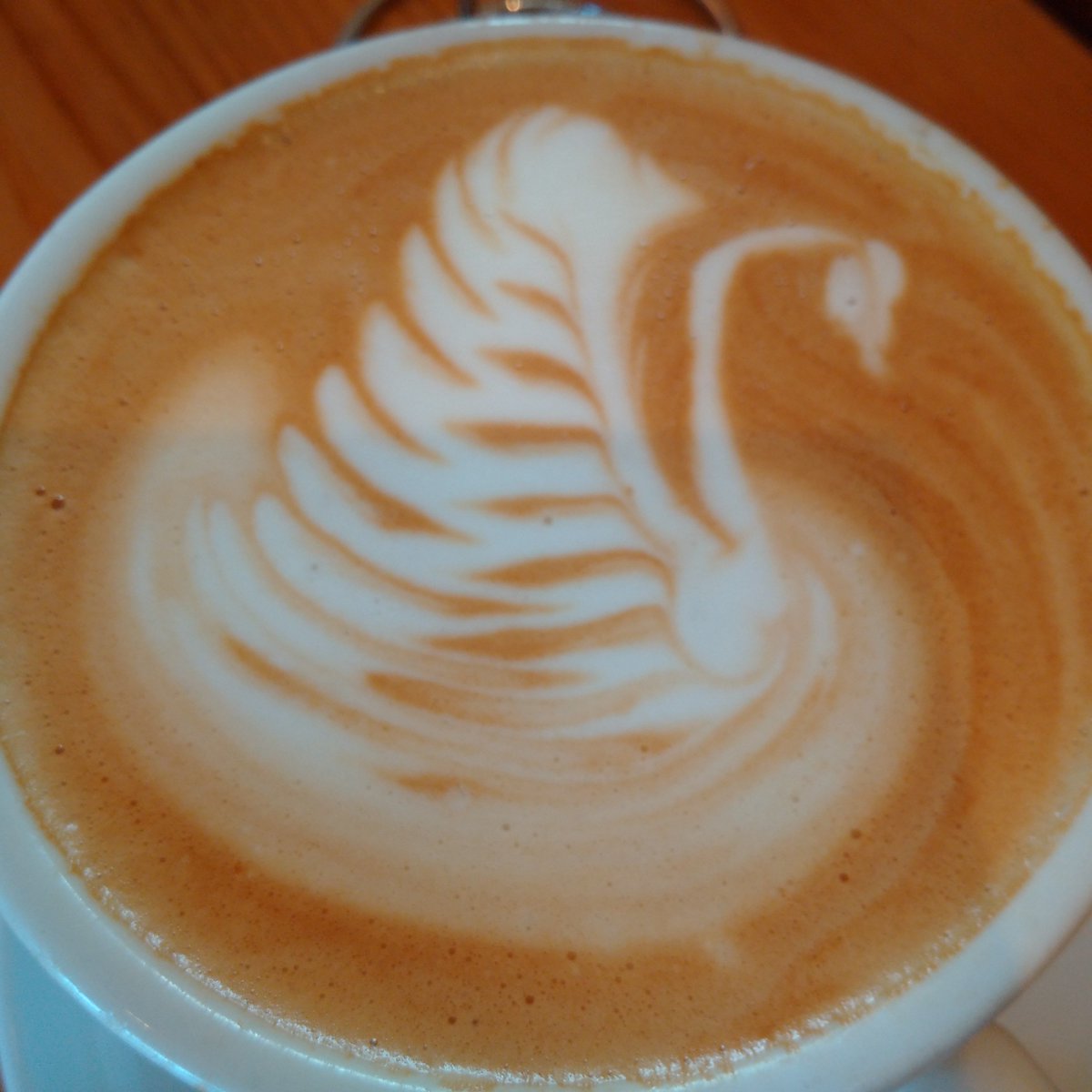 CheekyChutney's tweet photo. Some great Latte art today 

#Latteart #coffee #art https://t.co/NuGsAKi1md