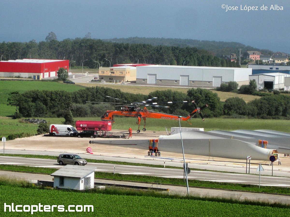 hlcopters's tweet photo. Hace 6 años #Asturias #Erickson #S64F #AirCrane @Sikorsky @Citheaeronaves @GuillerCil @spotterAsturias @aeropuertoOVD ©J. López de Alba 💪🚁 https://t.co/J1ZesIQfz8