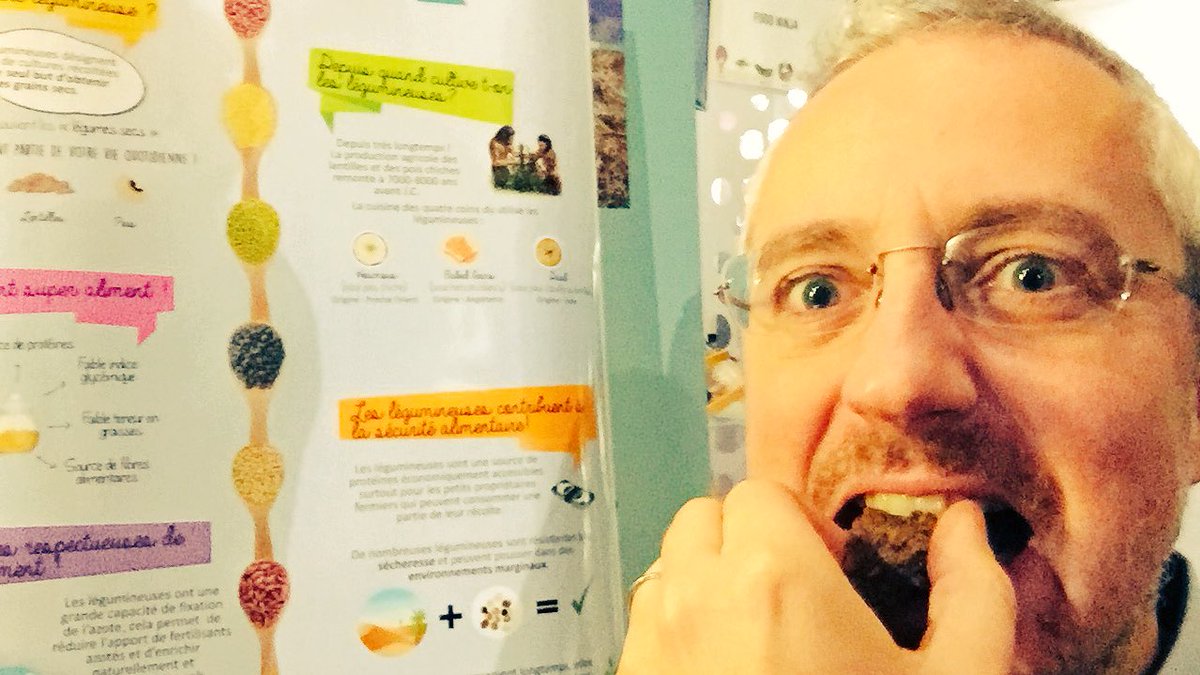 ca_berthonneau's tweet photo. C'est bon ce steack de légumineuses !! 😁#aTableEn2030 https://t.co/AK7yR2toqu