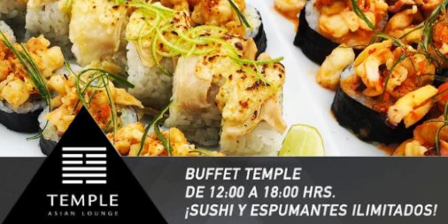 TempleStgo's tweet photo. ¡Disfruta del exquisito #BuffetTemple!
12:00 a 18:00 hrs. a sólo $23.000 p/p ¡Te esperamos! https://t.co/76ClLdvQSJ