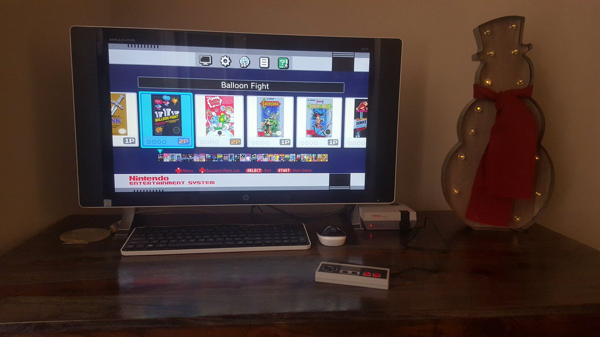 PartyUpGaming's tweet photo. The perfect addition to the office. #NintendoClassic https://t.co/IpvQ9CqLNm
