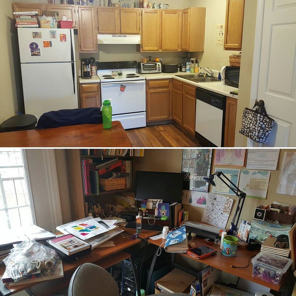 cybermathwitch's tweet photo. Well, the kitchen is clean. Now on to my desk! #ufyh #artistsofinstagram #witchesofinstagr… https://t.co/lnO3RNBge6 https://t.co/FPezj8pxx7