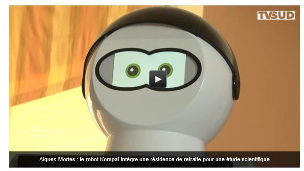 TicRobot's tweet image. #Kompaï, robot compagnon, à l’étude pendant plusieurs mois dans une maison de retraite d'Aigues-Mortes
A voir sur: buff.ly/2gVh0YU