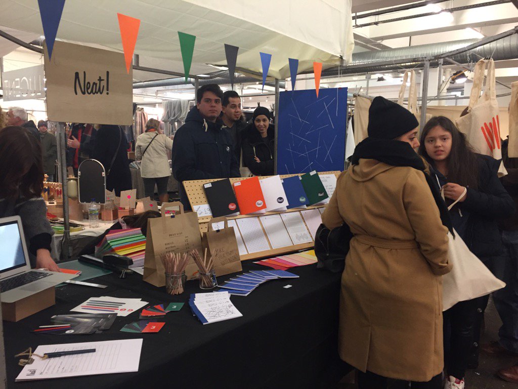 PO_LdnMetArts's tweet image. That's Neat! Bespoke notebook stocking fillers thanks to @thecassdesign Vis Comms students @TheCassArt @LMStudentEnt