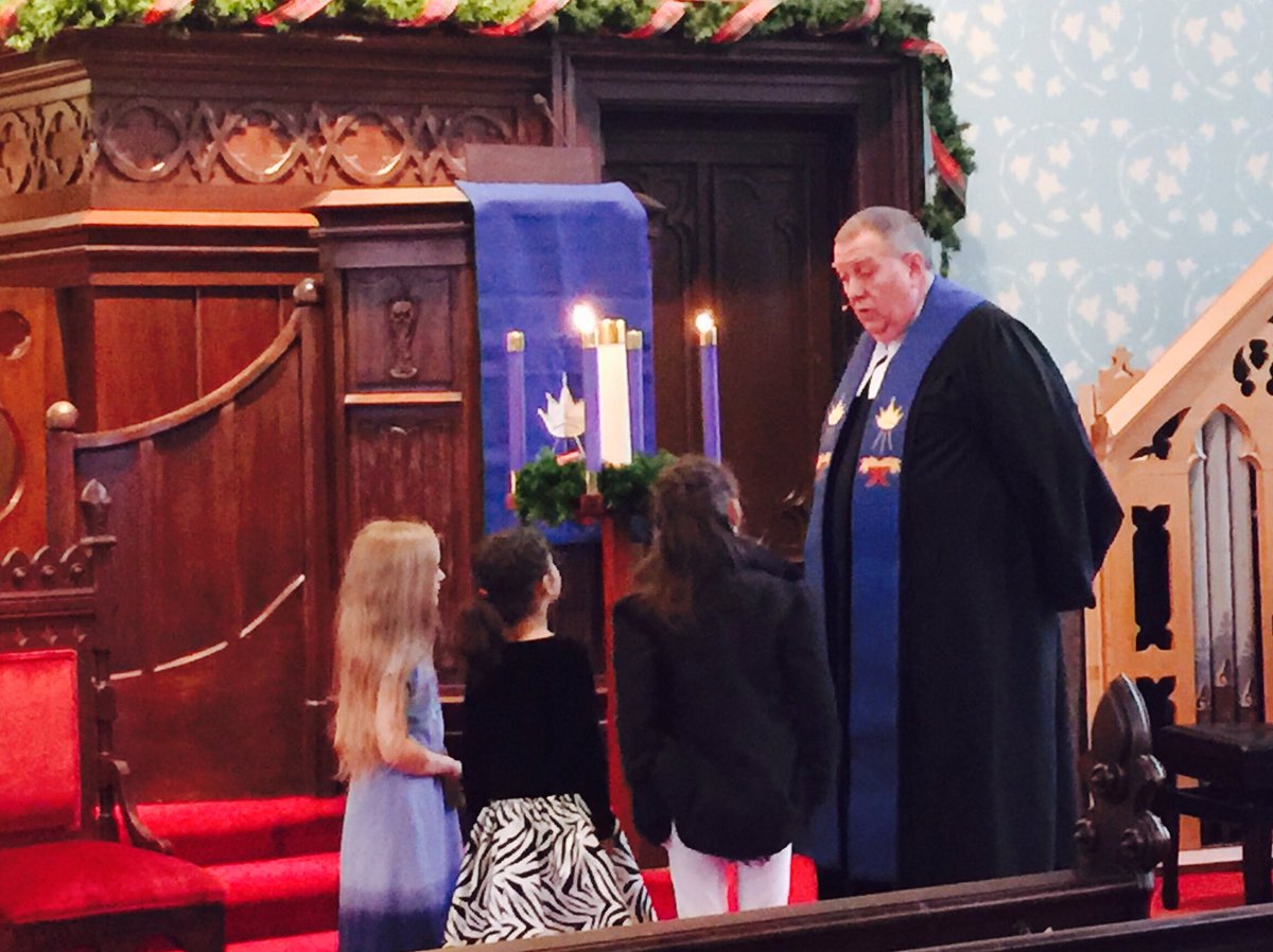 FirstPresEVV's tweet photo. Today, we light the second candle of Advent. #worship #advent #children https://t.co/aCZiDYos1e