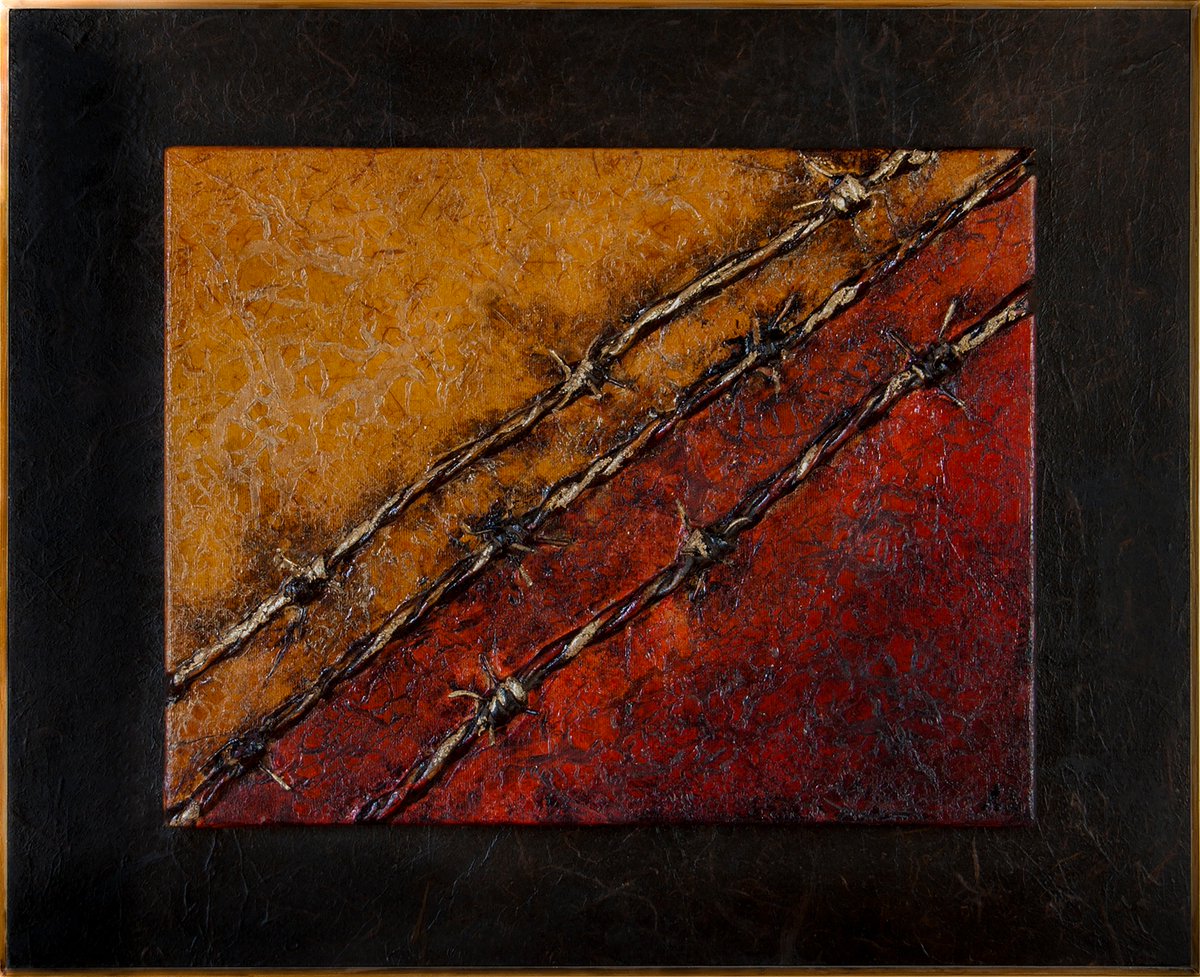 InfoMarcelloni's tweet photo. "Auschwitz" tecnica mista su tela
#art #artgallery #modernart #interiordesign #homedecor #homedesign #MadeInItaly #contemporaryart #arte https://t.co/JEDgwEN6eF