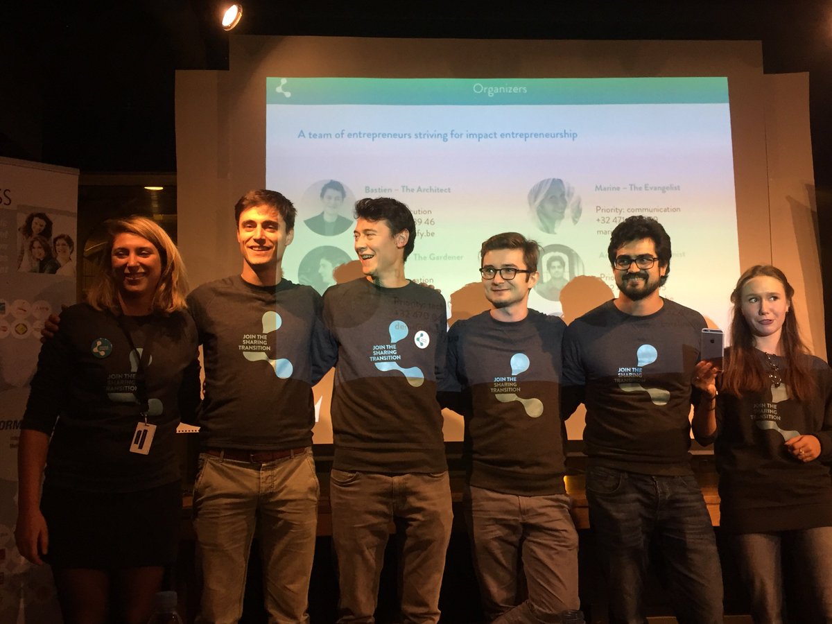tdelestre's tweet photo. #sharifyhack organising team for 36 hours  @SmartCityBru https://t.co/D6xojb6QrN