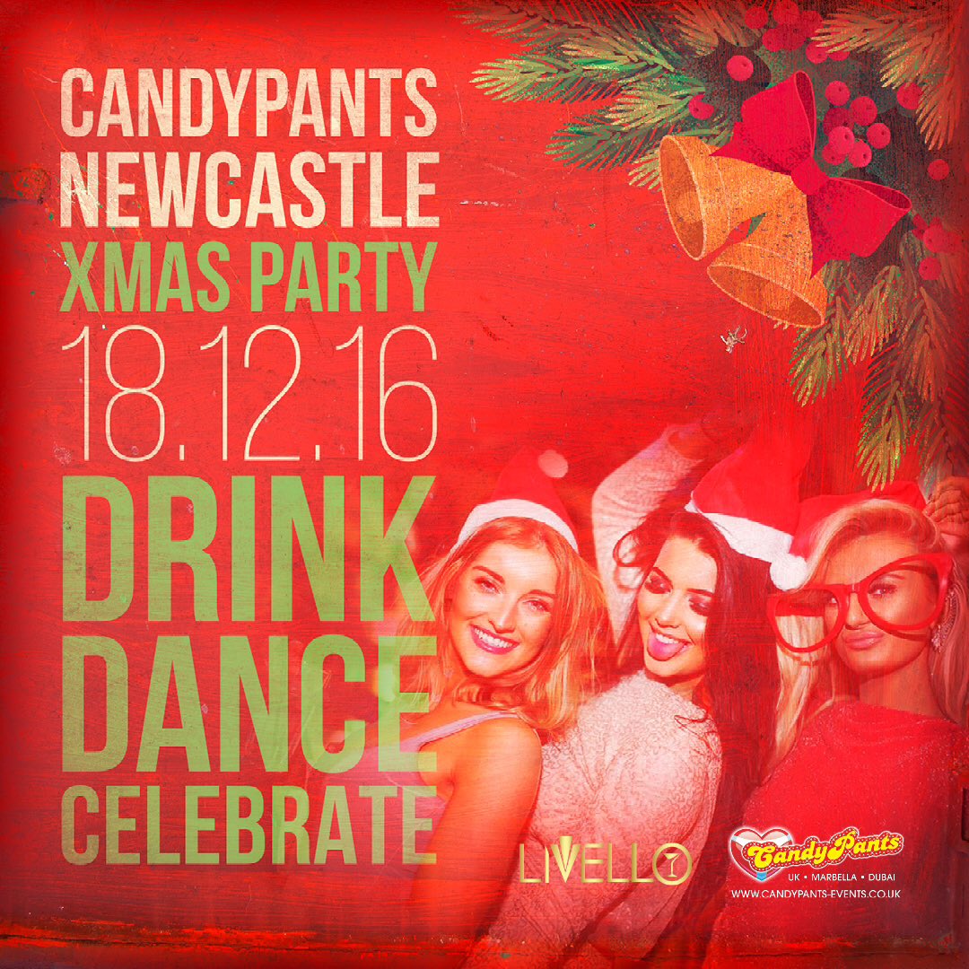 candypantsevent's tweet photo. 2 weeks today we return to @barlivello #Newcastle for our #Xmas #Party #BookMondayOff #Tickets #Tables 🎅🏼 🎄🎉

info@candypants-events.co.uk https://t.co/JWDmS1zjox
