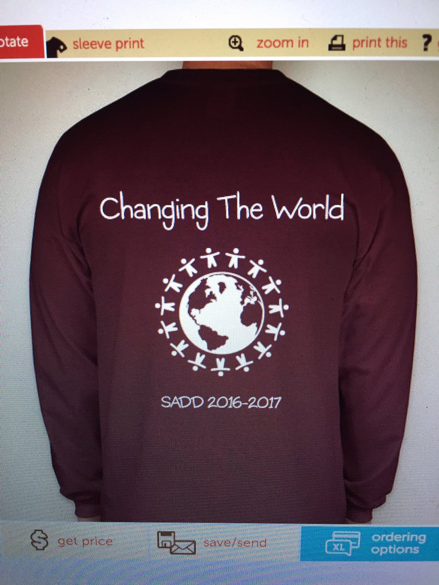 sadd shirt designs