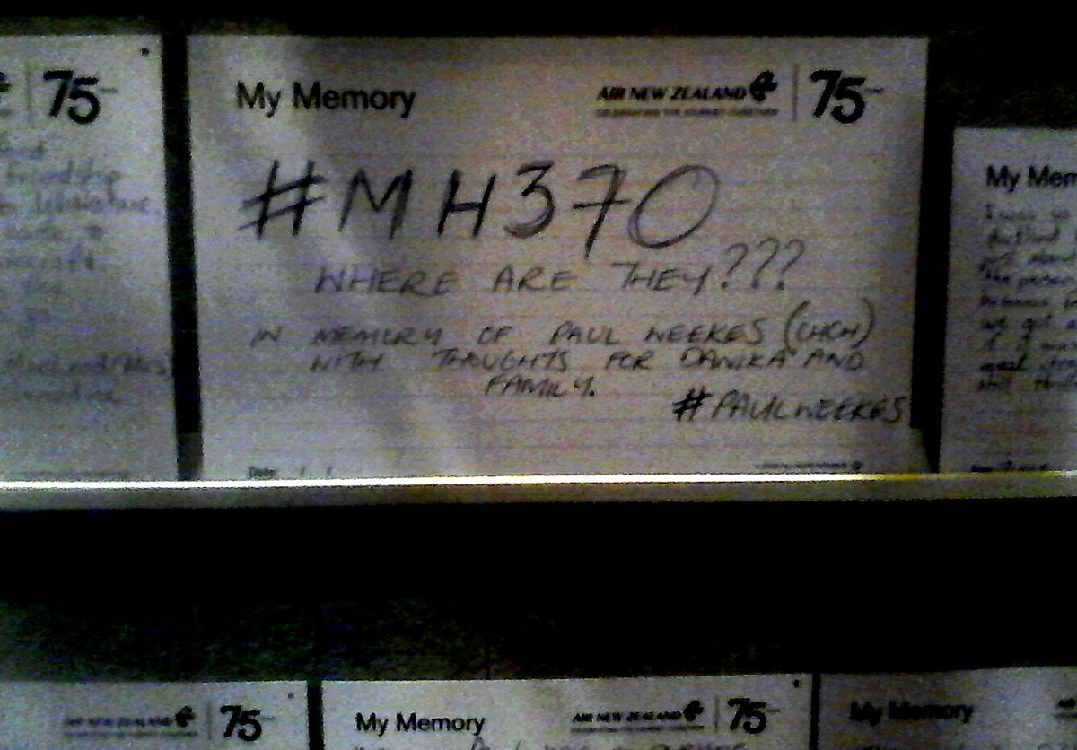 pacificbware's tweet image. @AirNZnews  #MH370, #Wherearethey?? #Weekes Paul. #Danika, #Neverforgotten, #Lestweforget