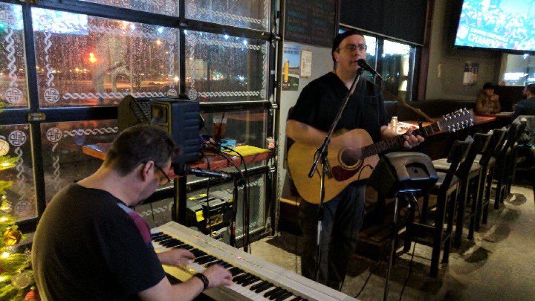 From the Barley Mow! Thanks to all of you who came out on our first gig at a new venue! A great success!