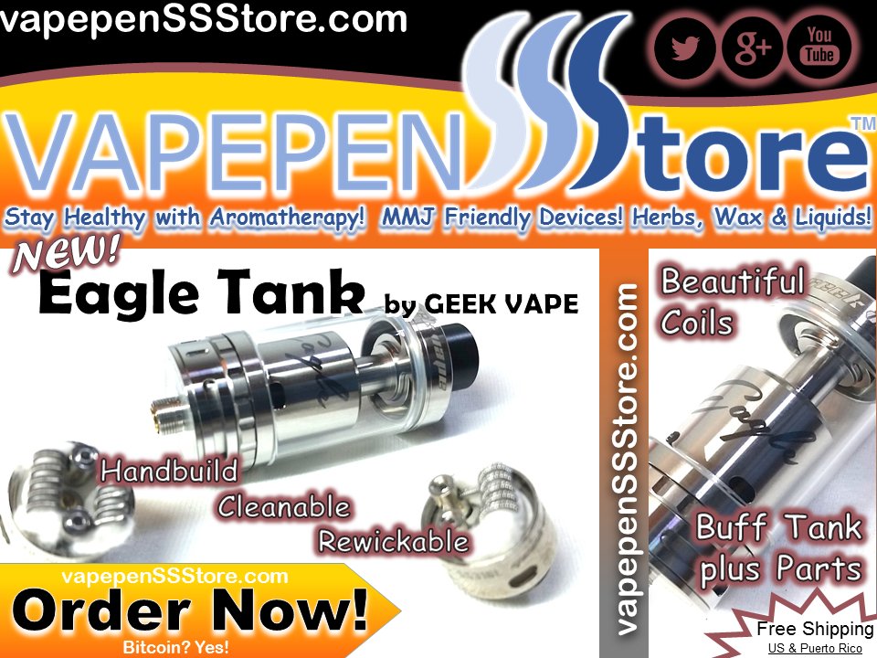 Eagle Tank  | #Recovery? Stay healthy: #CoosBay #Eugene; #Oregon | Pay with $DOGE | #Terpenes #Oils #510MOD